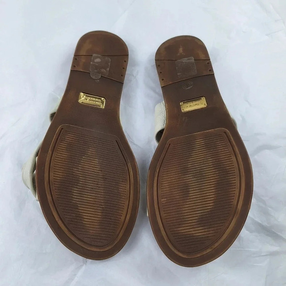 ARTISAN Crafted By Zigi Womens Leather Enida Off White Sandals Size 10 - Picture 5 of 10